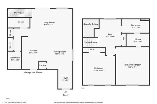 243 Nw Waverly Dr, Waukee, IA, 50263-1265 | Card Image