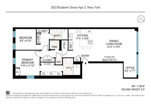 3-302 Elizabeth St, New York, NY, 10012-2844 | Card Image