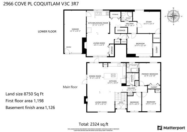 2966 Cove Place, House other with 5 bedrooms, 3 bathrooms and 2 parking in Coquitlam BC | Image 32