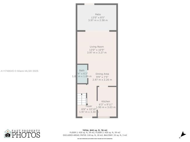 4107 Ne 21 St Ter, Townhouse with 1 bedrooms, 2 bathrooms and null parking in Lighthouse Point FL | Image 36