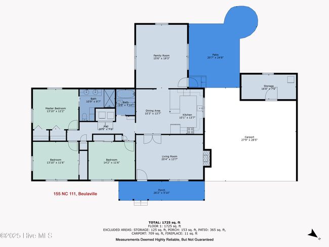 155 N Nc 111 Hwy, House other with 3 bedrooms, 2 bathrooms and null parking in Beulaville NC | Image 4