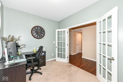 View into bonus room/office from hallway. | Image 3