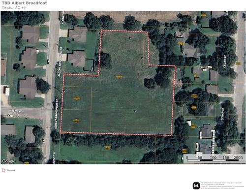 TBD Albert Broadfoot St, Bonham, TX, 75418 | Card Image