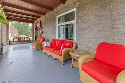 View of patio / terrace featuring an outdoor hangout area | Image 3