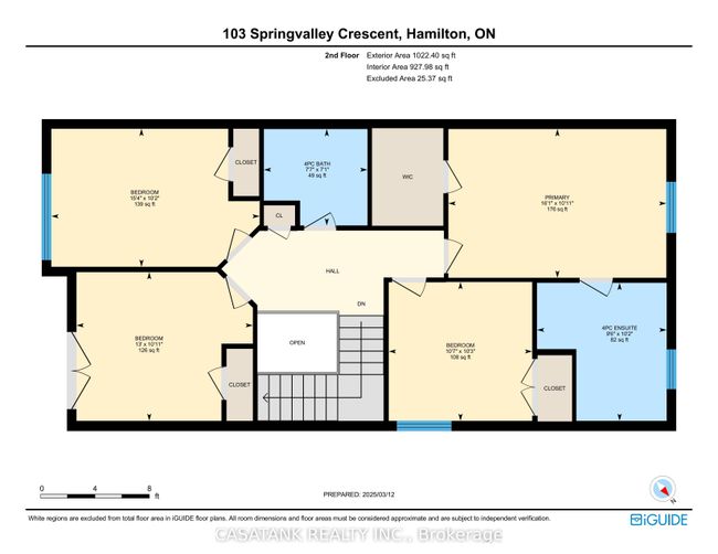 103 Springvalley Cres, House attached with 4 bedrooms, 3 bathrooms and 2 parking in Hamilton ON | Image 41