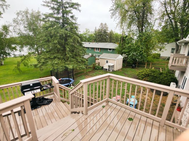 Deck Down to Grill Level and Fenced Yard | Image 25