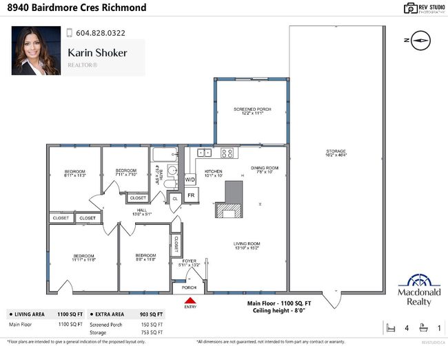 8940 Bairdmore Crescent, House other with 4 bedrooms, 1 bathrooms and 2 parking in Richmond BC | Image 7