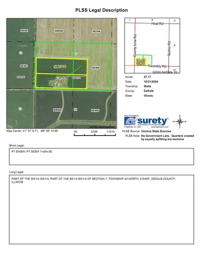 159 Twombley Road, Home with 0 bedrooms, 0 bathrooms and null parking in Creston IL | Image 30