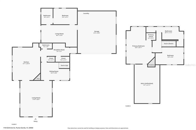 110 Gilchrist St, House other with 3 bedrooms, 3 bathrooms and null parking in PUNTA GORDA FL | Image 58