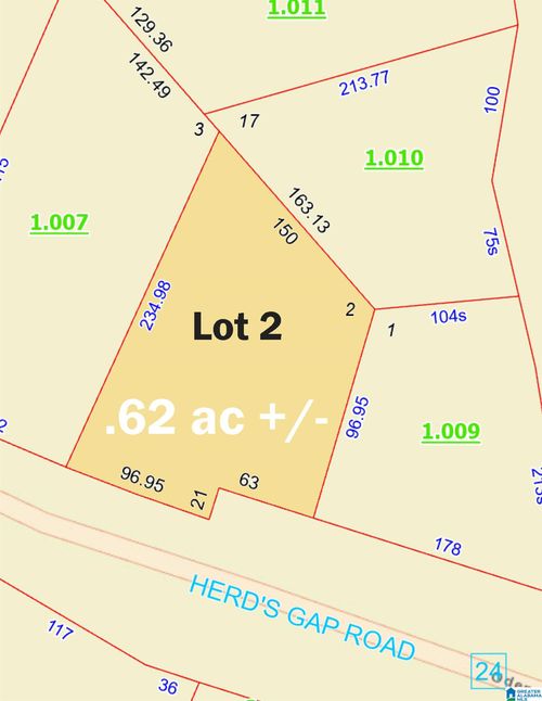 2-0 Club House Rd, Sylacauga, AL, 35150 | Card Image