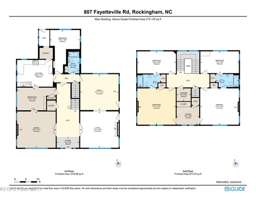 807 Fayetteville Road, Rockingham, NC, 28379 | Card Image