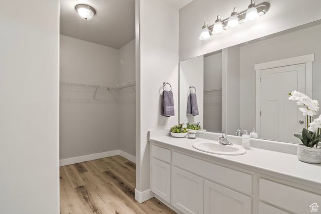 Primary bath with walk-in-closet | Image 9