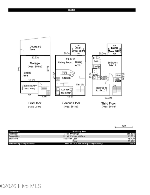 a-1412 Canal Dr, Carolina Beach, NC, 28428-5864 | Card Image