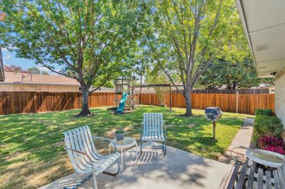 View of patio featuring a playground | Image 2