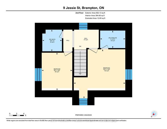 9 Jessie St, House other with 3 bedrooms, 4 bathrooms and 3 parking in Brampton ON | Image 39