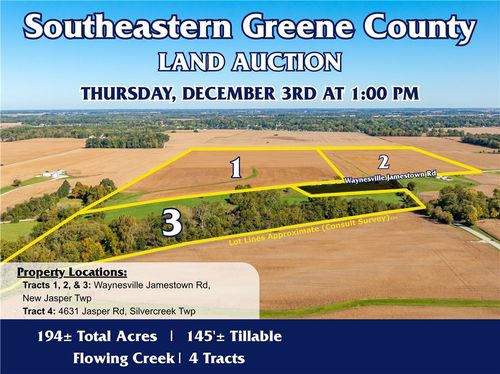 Tract 1 Waynesville Jamestown Road, New Jasper Twp, OH, 45335 | Card Image