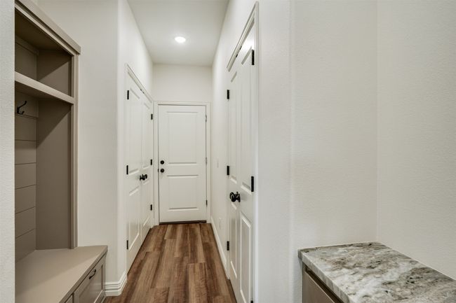 Mudroom featuring recessed lighting and dark wood-style flooring | Image 25