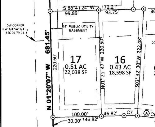 Lot 17 Meadows Subdivision Part 6, West Branch, IA, 52358 | Card Image