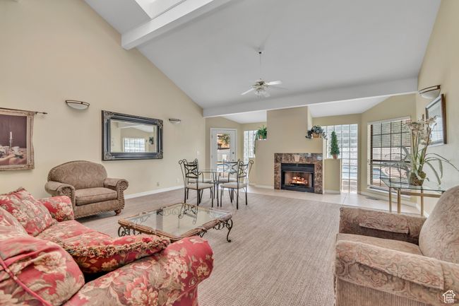 Living room with Fireplace in Clubhouse | Image 17