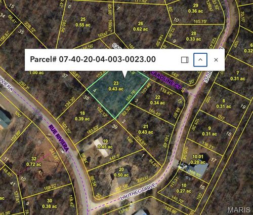0 Caroline Ct, Bonne Terre, MO, 63628 | Card Image