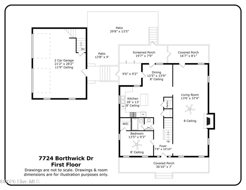 7724 Borthwick Dr, Fayetteville, NC, 28306-8501 | Card Image