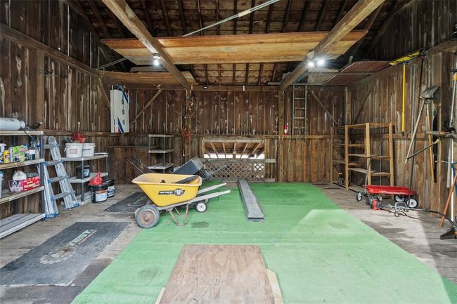 The interior of the barn. | Image 34