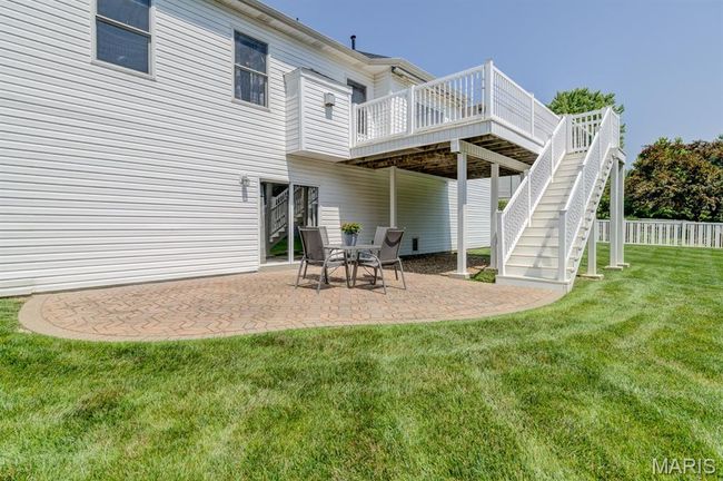 This gives you an idea of how the deck space and patio space complement each other. | Image 37