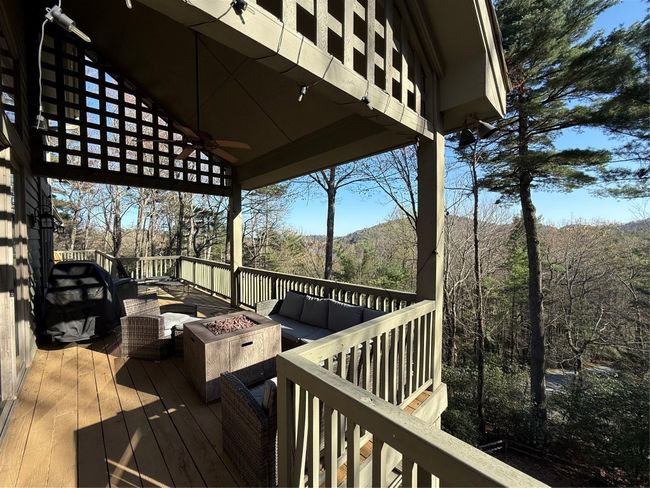 large covered deck on both levels | Image 15