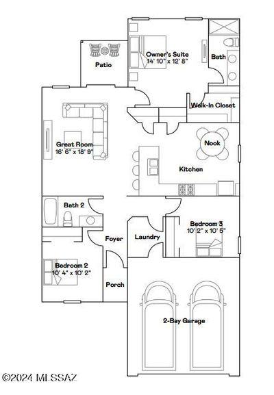 Pantano Floorplan | Image 1