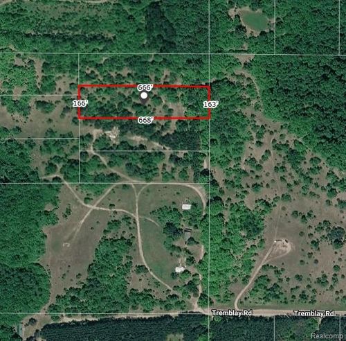 V/L Tremblay Road, Custer Township, MI, 49659 | Card Image