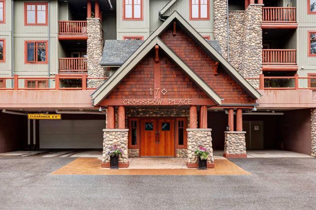 201 - 170 Crossbow Place, Home with 2 bedrooms, 2 bathrooms and 1 parking in Canmore AB | Image 2