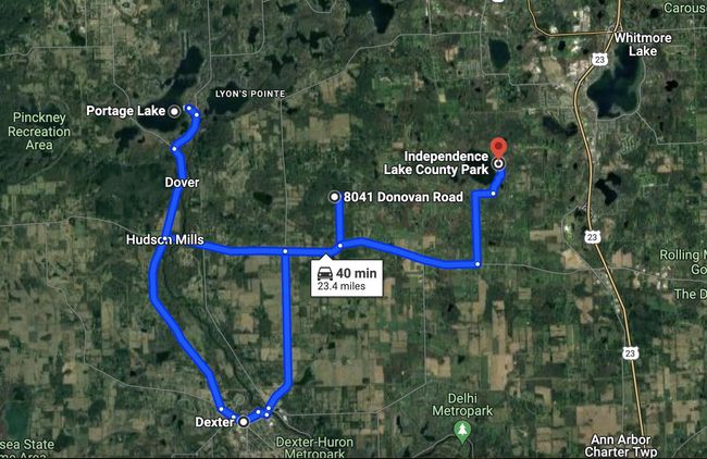 8041 Donovan Rd, House other with 3 bedrooms, 2 bathrooms and null parking in Dexter MI | Image 38