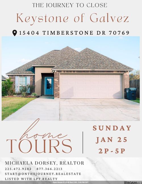 15404 Timberstone Dr, Prairieville, LA, 70769-6287 | Card Image