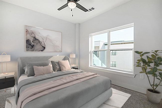 Primary Bedroom - virtually staged | Image 6