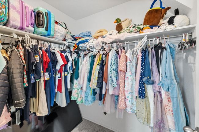 Walk in closet with carpet | Image 25