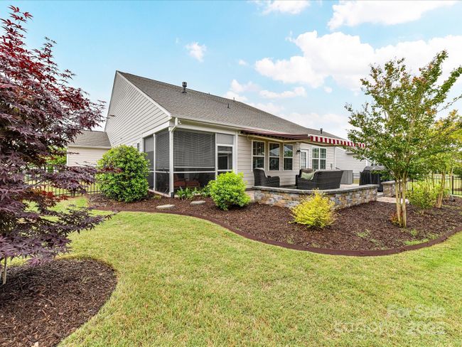 Rear View shows Patio Walls. Landscape Beds | Image 31