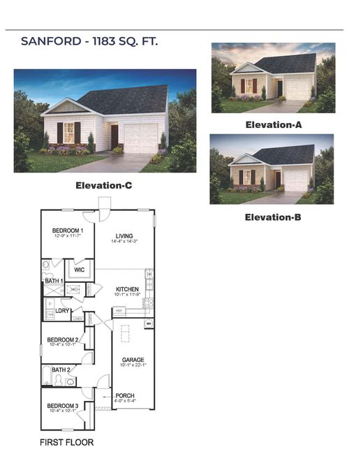 1153 Kaden Ct, Roebuck, SC, 29376-2907 | Card Image