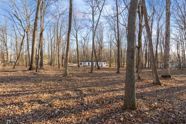 This private, wooded setting offers plenty of space to enjoy nature and make the most of your backyard retreat. | Image 20