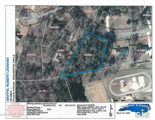 Lot 9 Washington Cir, Wallace, NC, 28466-9205 | Card Image