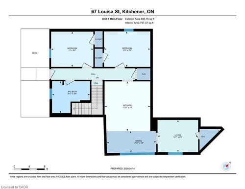 a-67 Louisa Street, Kitchener, ON, N2H5L9 | Card Image