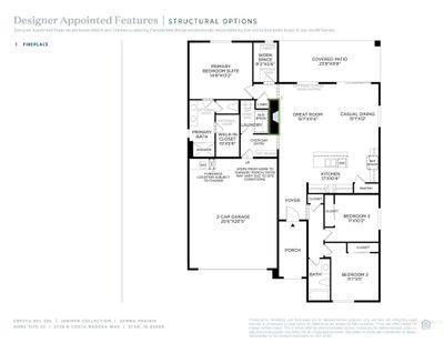 3729 N Costa Madera Way, House other with 3 bedrooms, 2 bathrooms and 2 parking in Star ID | Image 3