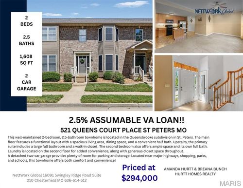 521 Queens Court Pl, Saint Peters, MO, 63376-7390 | Card Image