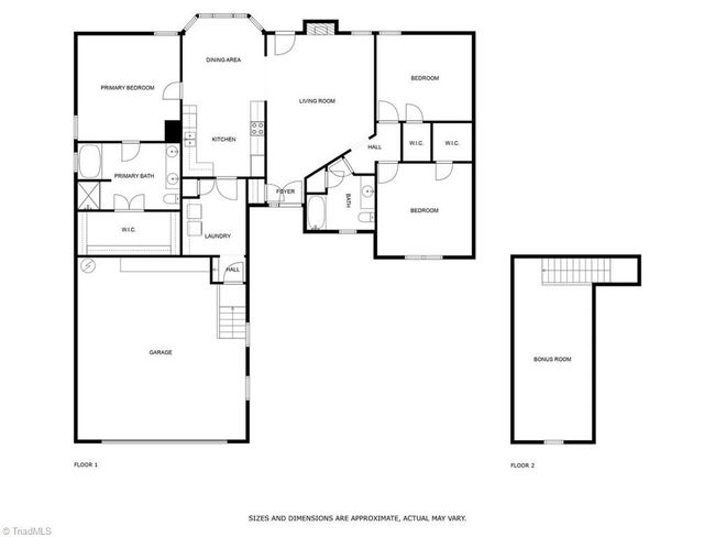 206 Sterling Ridge Dr, House other with 3 bedrooms, 2 bathrooms and null parking in Archdale NC | Image 33