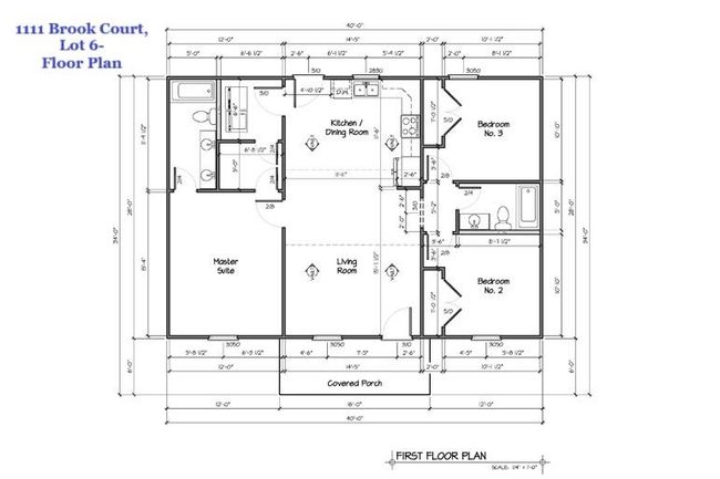 LOT-6 - 1111 Brook Court, House other with 3 bedrooms, 2 bathrooms and null parking in Franklin KY | Image 8