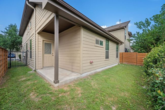 View of side of home with a patio area | Image 29