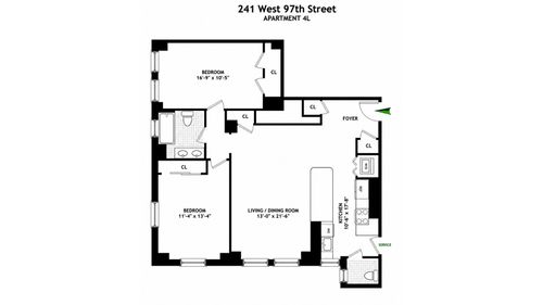 4l-241 W 97th St, New York, NY, 10025-6211 | Card Image