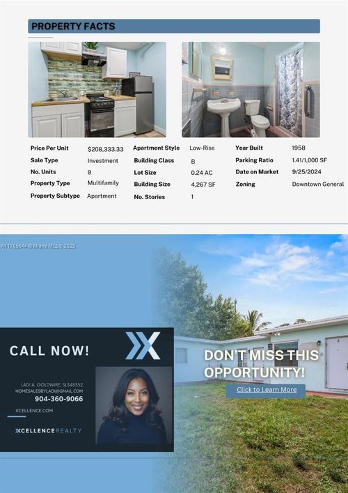 127 W Blue Heron Blvd, Riviera Beach, FL, 33404-4428 | Card Image