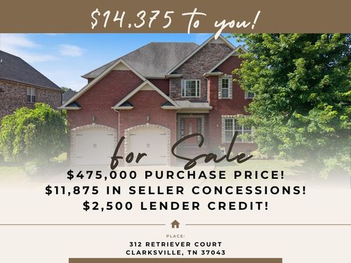 312 Retriever Ct, Clarksville, TN, 37043-1565 | Card Image