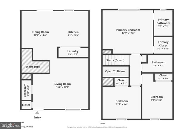 894 Smartts Ln Ne, Townhouse with 3 bedrooms, 3 bathrooms and null parking in LEESBURG VA | Image 24