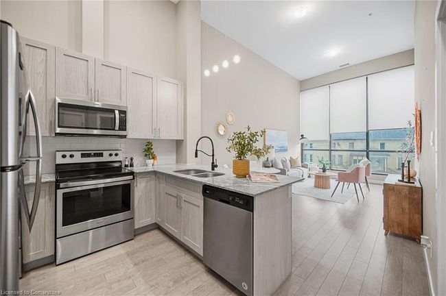 210 - 100 Garment St, House attached with 1 bedrooms, 1 bathrooms and 1 parking in Kitchener ON | Image 12